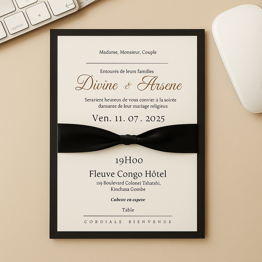Modèle Invitation Spéciale